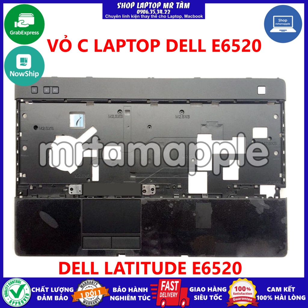 (COVER) VỎ C (MẶT ĐỰNG BÀN PHÍM) LAPTOP DELL E6520 dùng cho Latitude E6520