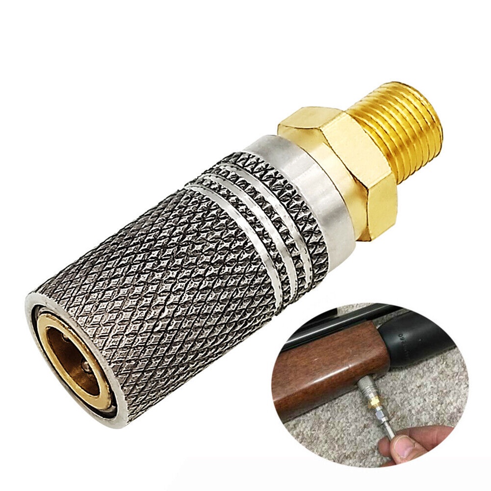 【DREAMLIFE】Metal Extended PCP Air Charging Quick Release Adapter Socket 1/8 BSP 8mm
