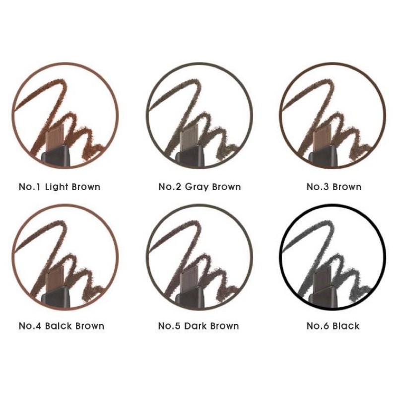 Chì kẻ chân mày 2 đầu The Face Shop Designing Eyebrown Pencil