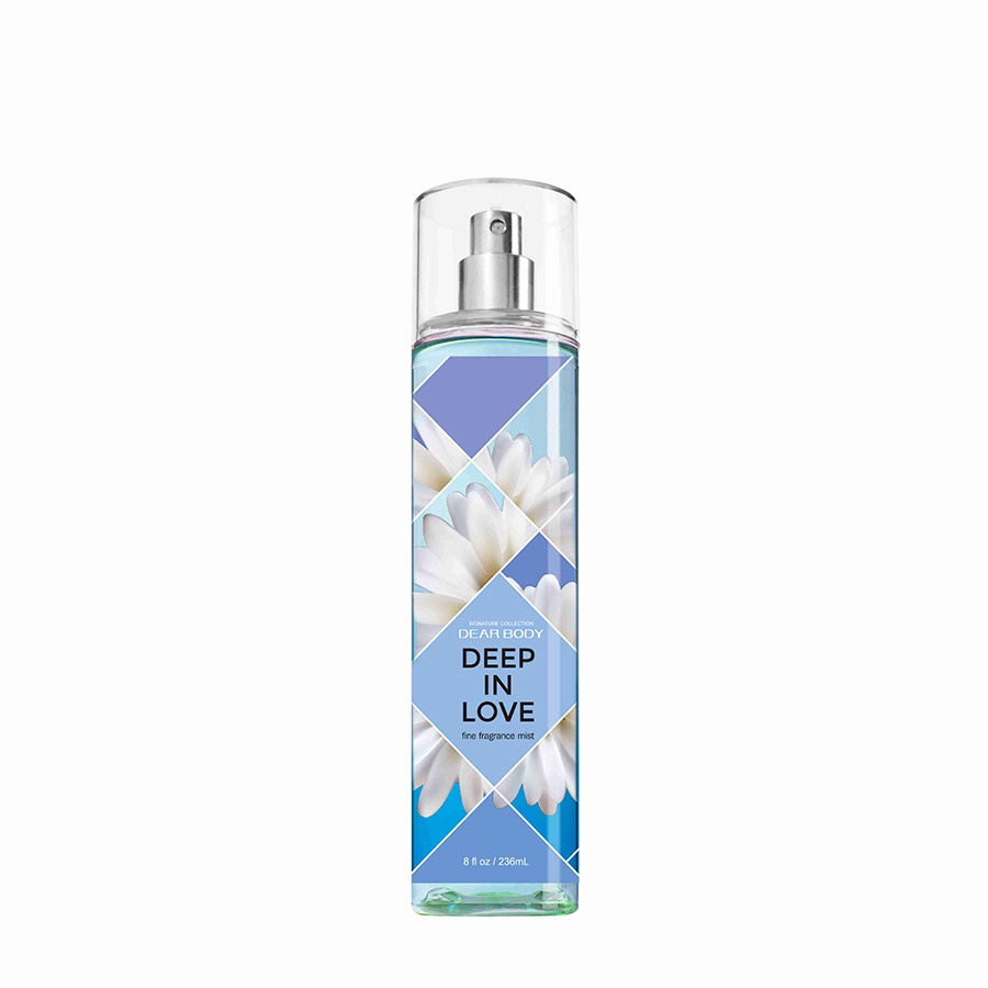 BODY MIST DEAR BODY 236ml - XỊT THƠM TOÀN THÂN NỮ - TẠO MÙI THƠM CƠ THỂ - LƯU HƯƠNG 5-8h - ĐA DẠNG MÙI HƯƠNG - QUYẾN RŨ