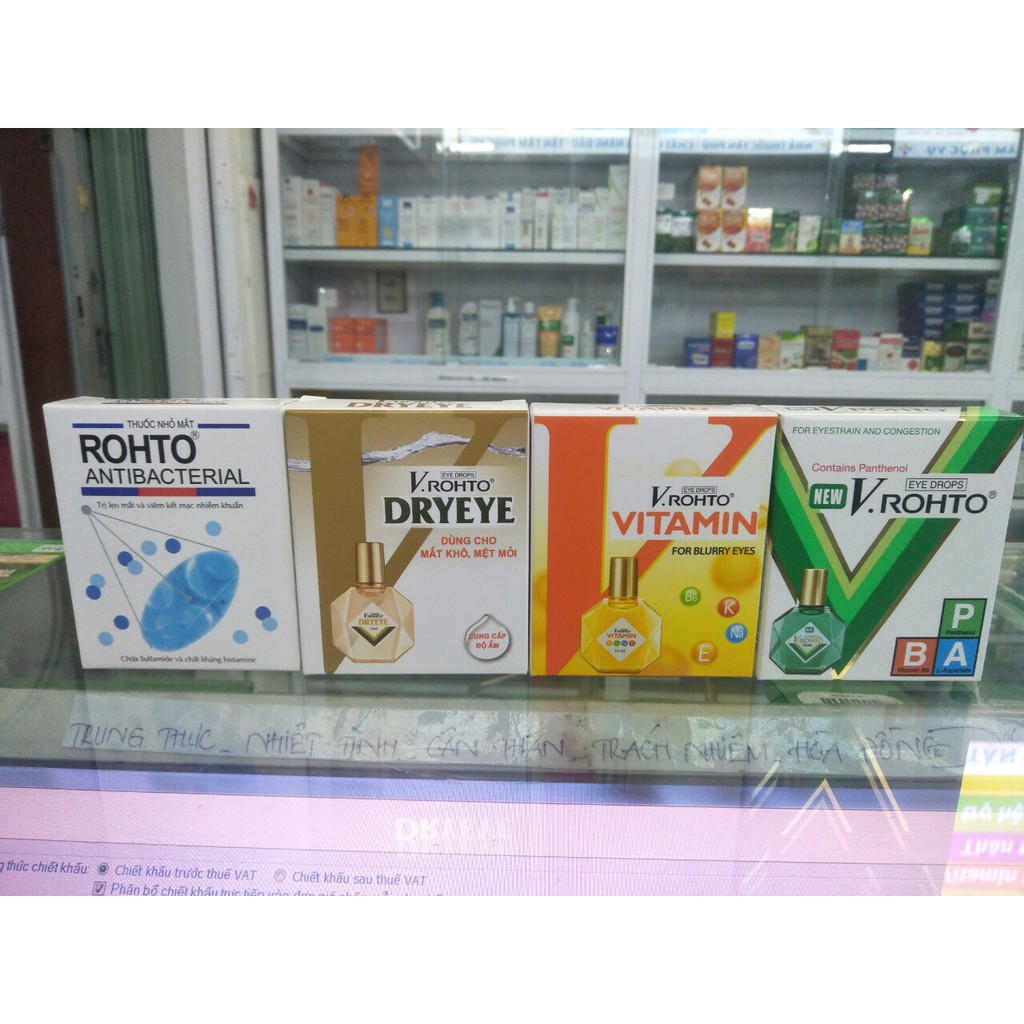 Nước nhỏ mắt V.Rohto hỗ trợ đôi mắt khỏe | BigBuy360 - bigbuy360.vn