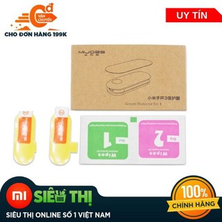COMBO DÂY THAY THẾ MIBAND 4 VÀ BỘ 2 MIẾNG DÁN MÀN HÌNH