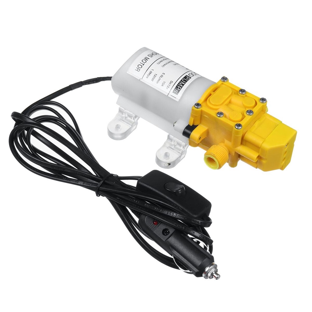 Máy rửa xe ô tô 12V  Máy rửa xe hơi di động - cắm tẩu sạc ô tô