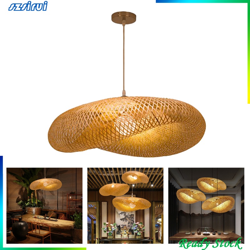 Đèn Led Treo Trần Nhà Bằng Tre Trang Trí Quán Bar