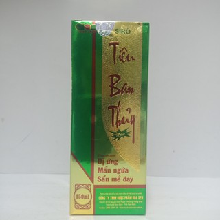 Siro Tiêu Ban Thuỷ chai 150ml giúp thải độc, thanh nhiệt