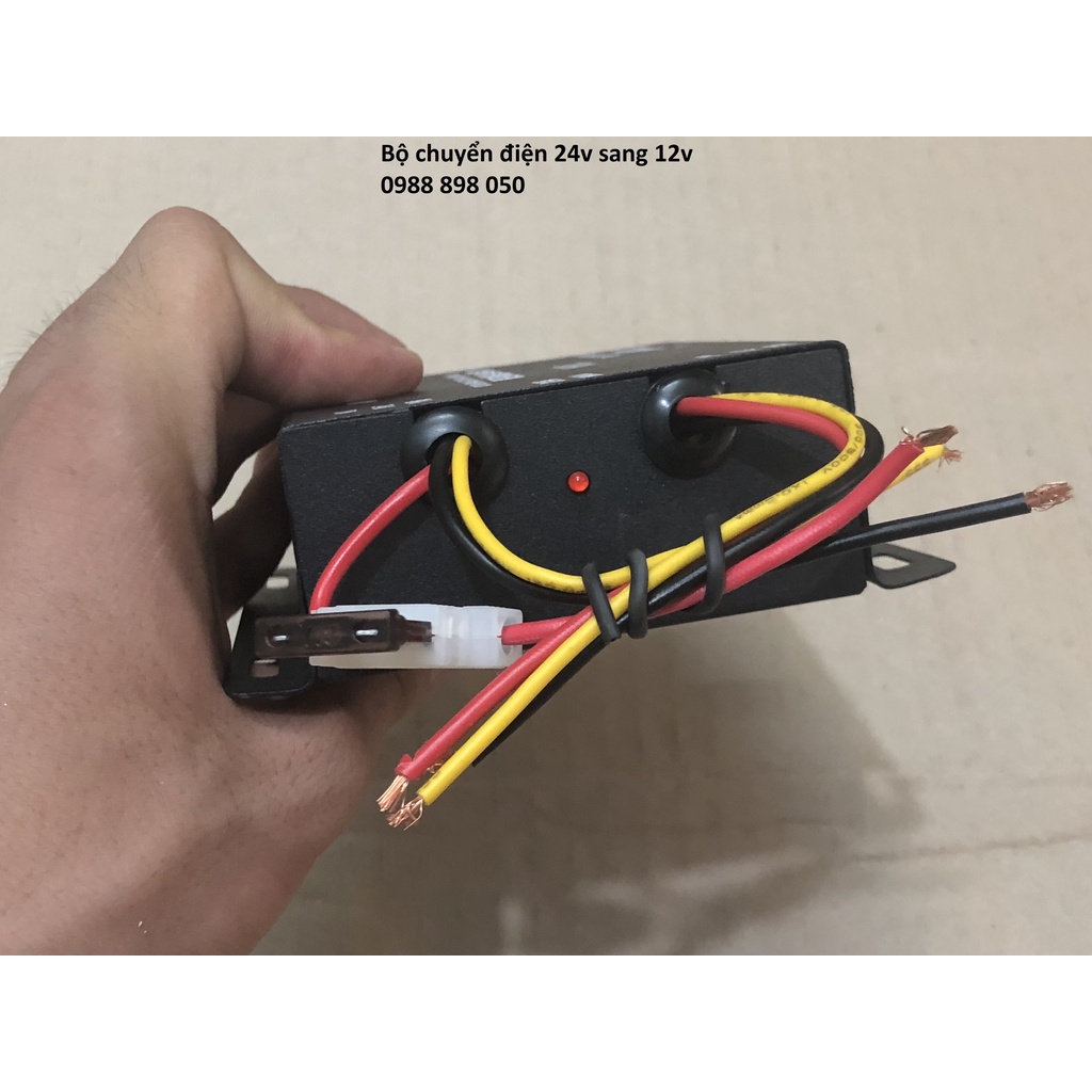 bộ hạ áp điện DC 24v xuống 12v 10a loại tốt bảo hành 12 tháng