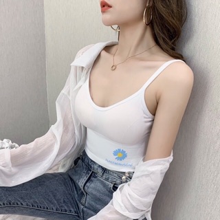 Áo bra hoa cúc Hàn Quốc