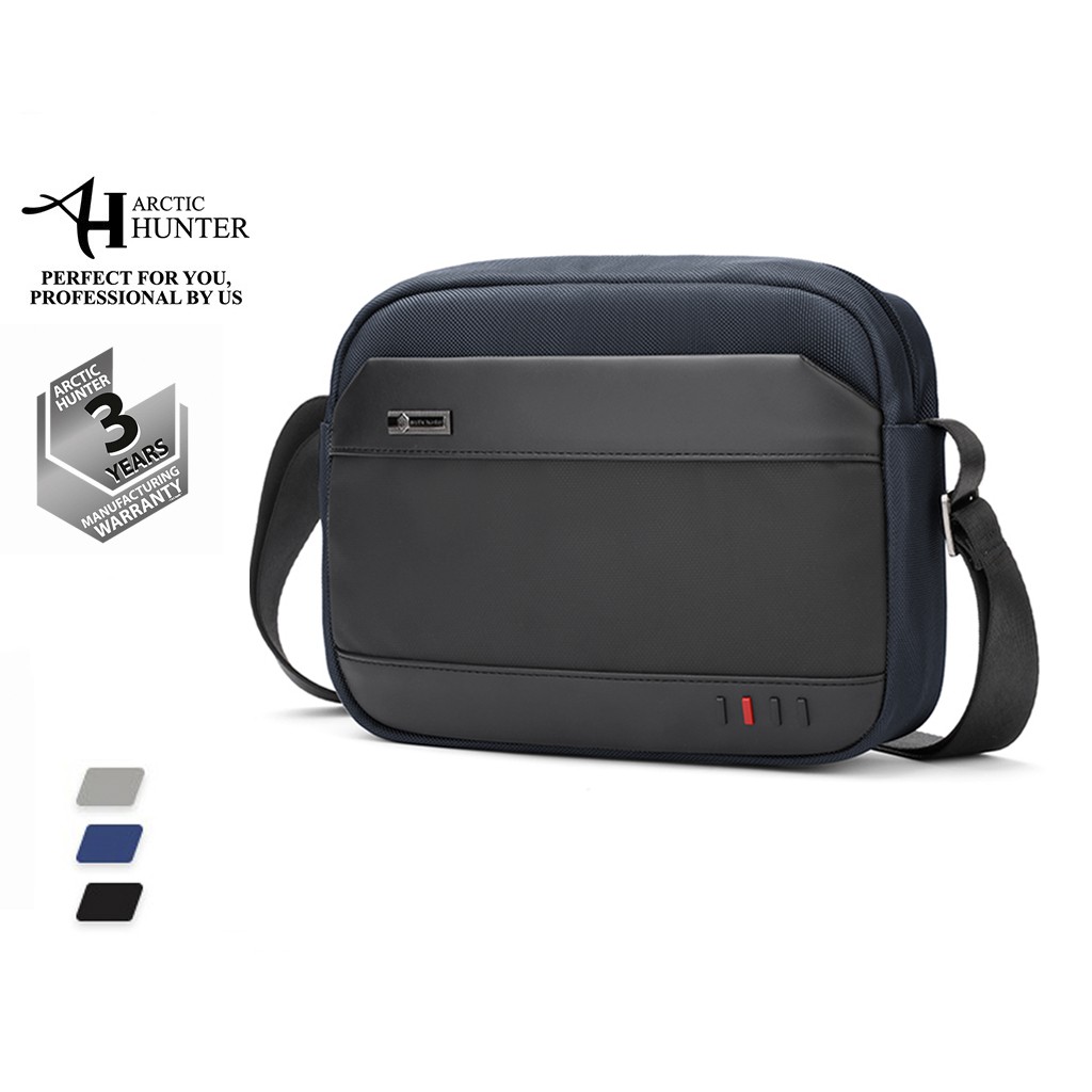 Túi đeo chéo nam Arctic Hunter chất liệu Oxford chống nước đựng Ipad K00058