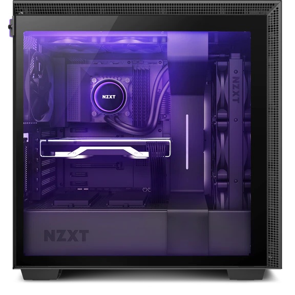 Vỏ Case NZXT H710i SMART Case (Mid Tower / Màu Trắng - Đen - Đỏ)