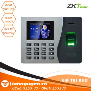 Máy chấm công vân tay ZKTeco K14