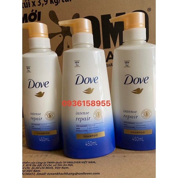 Dầu gội Dove 450ml Thái Lan