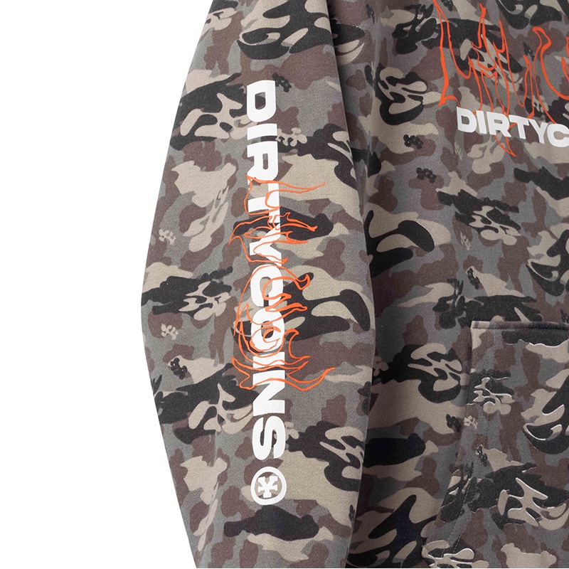 DirtyCoins x LilWuyn Áo Camo Hoodie