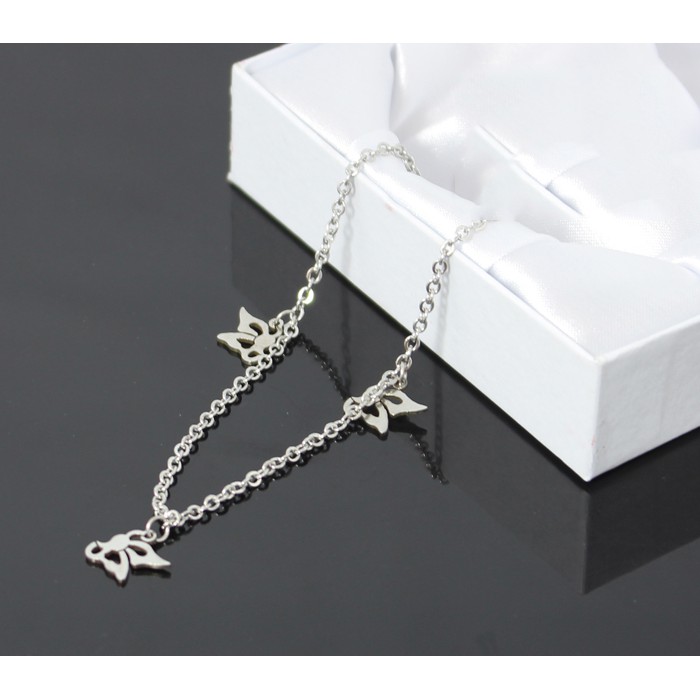 LẮC TAY NỮ 5 PHỤ KIỆN HÌNH CON BƯỚM PHÙ HỢP MỌI LỨA TUỔI GIÁ RẺ.