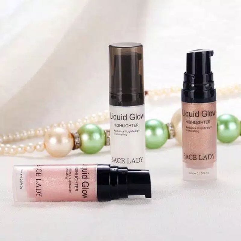 (hàng Mới Về) Kem Bắt Sáng Dạng Lỏng Sace Lady