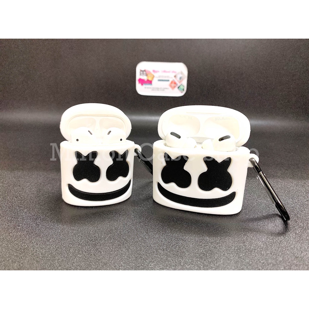 [Hàng loại 1] Ốp case Airpods 1/2, Airpods Pro DJ Marshmello silicon dẻo cao cấp