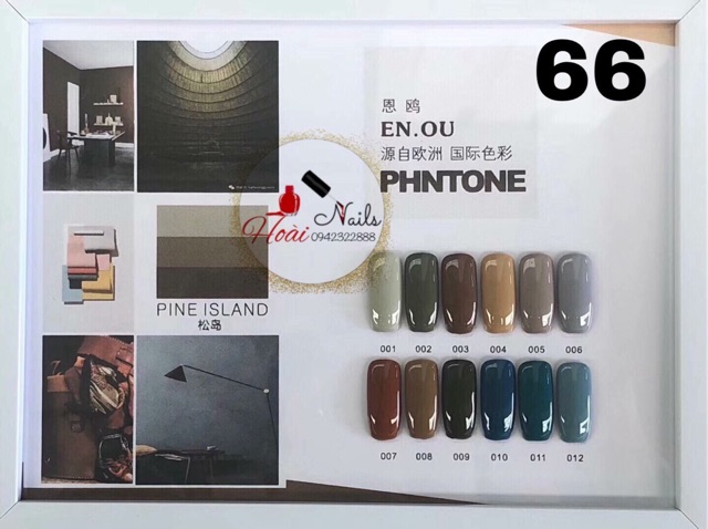 Sơn gel lẻ chọn màu enou - phụ kiện nail