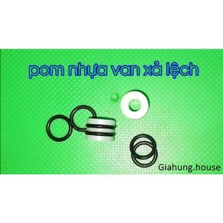Pom nhựa van xả lệch