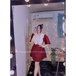 ĐẦM PHỐI NÚT [BIGSIZE 55-90KG] ẢNH CHỤP THẬT