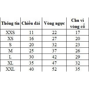 Áo Dadagou có khóa cho thú cưng