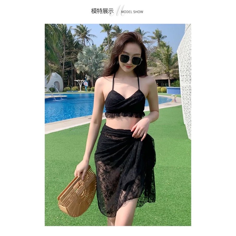Bộ bơi bikini ren