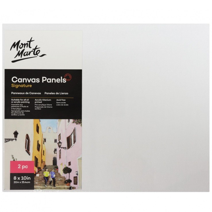 BỘ 2 CÁI CANVAS MONT MARTE (CANVAS ÉP)