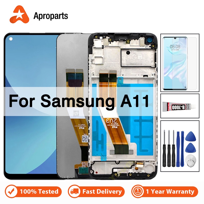 Màn Hình Cảm Ứng LCD Kèm Phụ Kiện Thay Thế Cho Điện Thoại Samsung Galaxy A11 A115F A115F / DS
