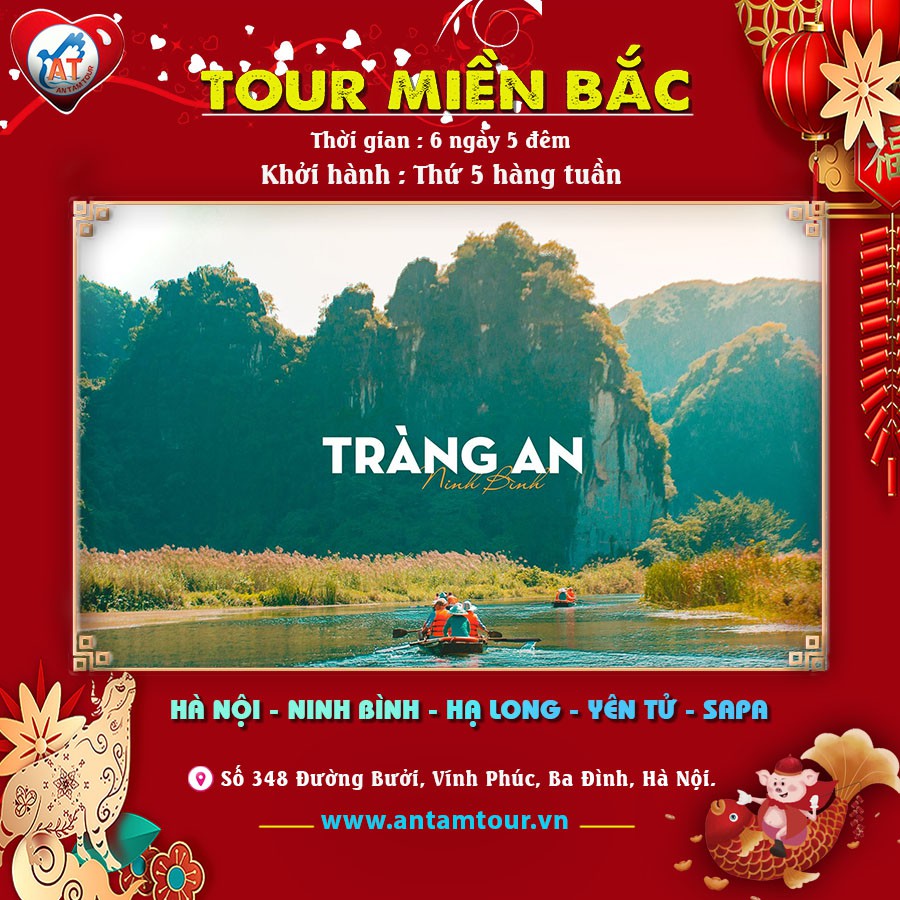 Toàn Quốc [ E-Voucher ] Tour Hà Nội - Ninh Bình - Hạ Long - Sapa 6 Ngày Tour Miền Bắc