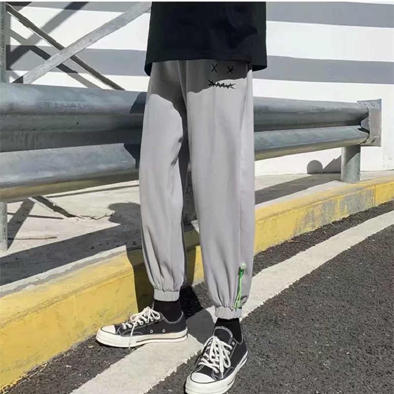 Quần dài thể thao ống rộng thời trang hiphop cá tính cỡ S-3XL