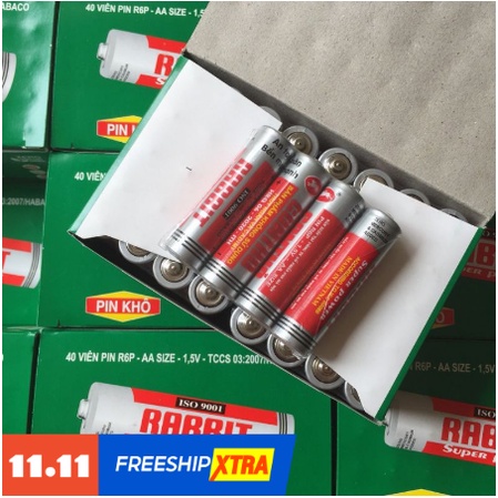 4 viên pin tiểu Con Thỏ