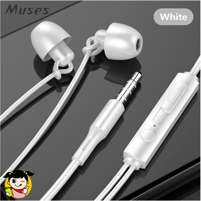 Tai Nghe Thể Thao Chống Ồn Bằng Silicon Mềm Jack 3.5mm | BigBuy360 - bigbuy360.vn