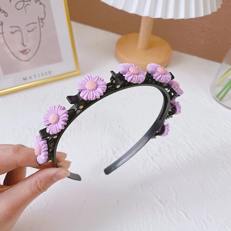 Băng đô phối kẹp tóc Se7en hình trái cây đáng yêu dành cho trẻ em