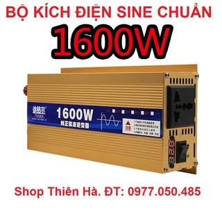 Bộ đổi nguồn 24V 220V 1600W sin chuẩn