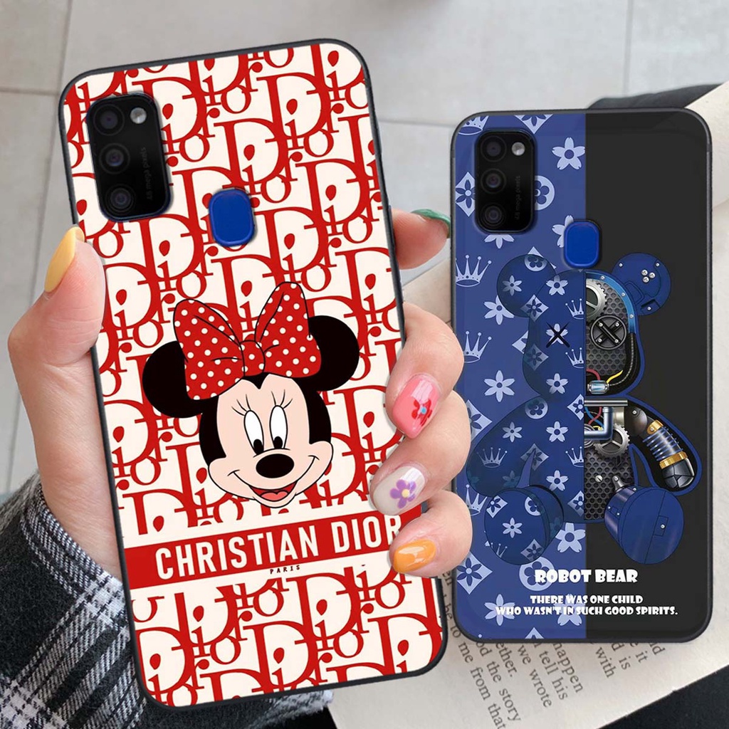 Ốp lưng Samsung M30S / M21 hình thương hiệu, thời trang, cute, đáng yêu