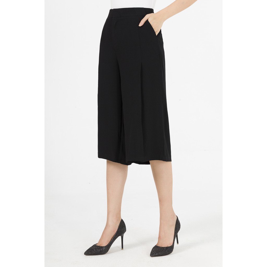 Quần lửng Zenic dáng Akina Pa màu đen HD 2500 | BigBuy360 - bigbuy360.vn