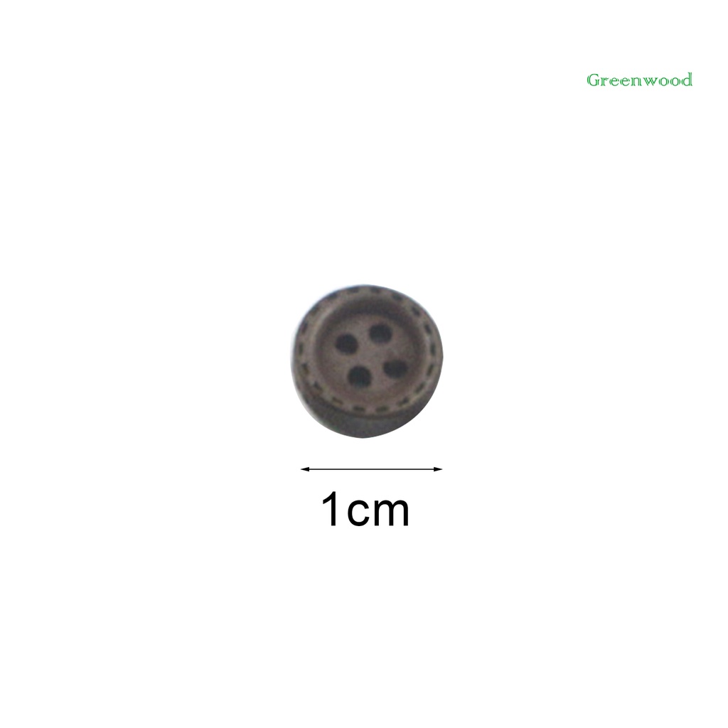 Bộ 100 Nút Gỗ Nhiều Màu Sắc