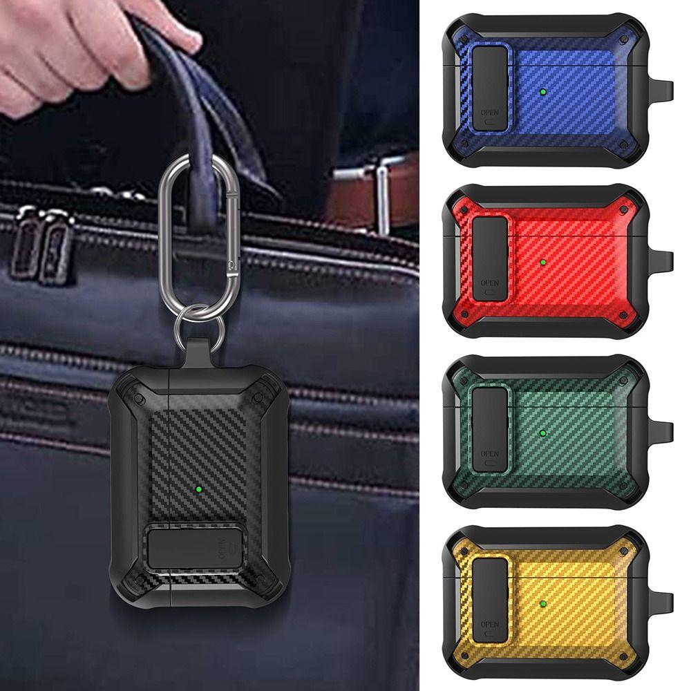 JONYE Vỏ Bảo Vệ Hộp Sạc Tai Nghe Airpods Pro 2 / Pro 2 Bằng TPU Chống Sốc Kèm Móc Khóa