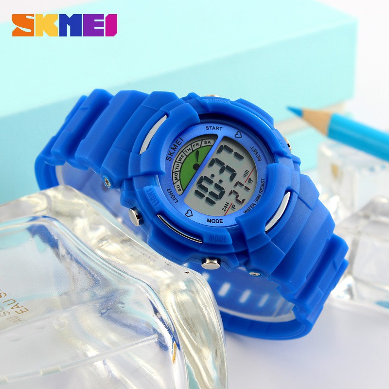 Đồng hồ điện tử cho bé Skmei DBT532 dây cao su cao cấp | BigBuy360 - bigbuy360.vn