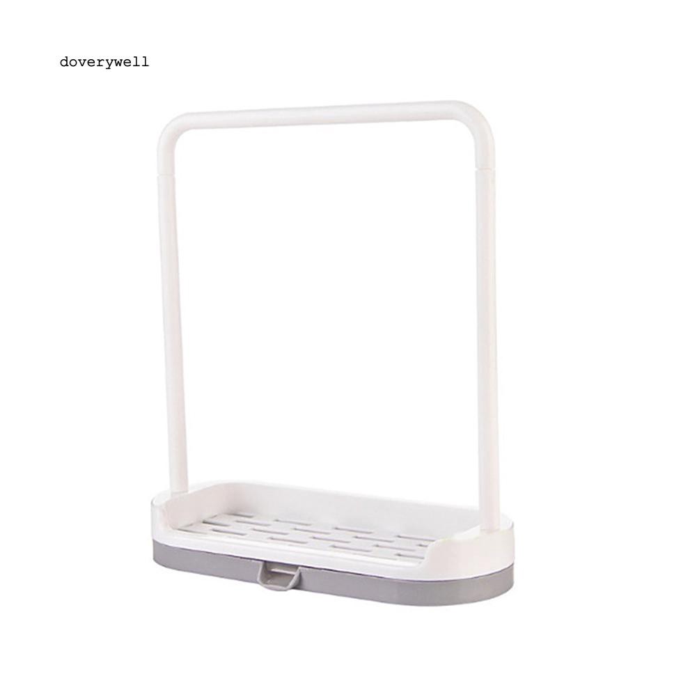 Set giá treo khăn và để miếng bông rửa chén rớt nước 2 trong 1 tiện dụng