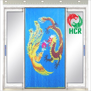 Màn hạt nhựa Nội thất Công ty Hai Con Rồng (Door Curtain) Code 817 Long Phụng