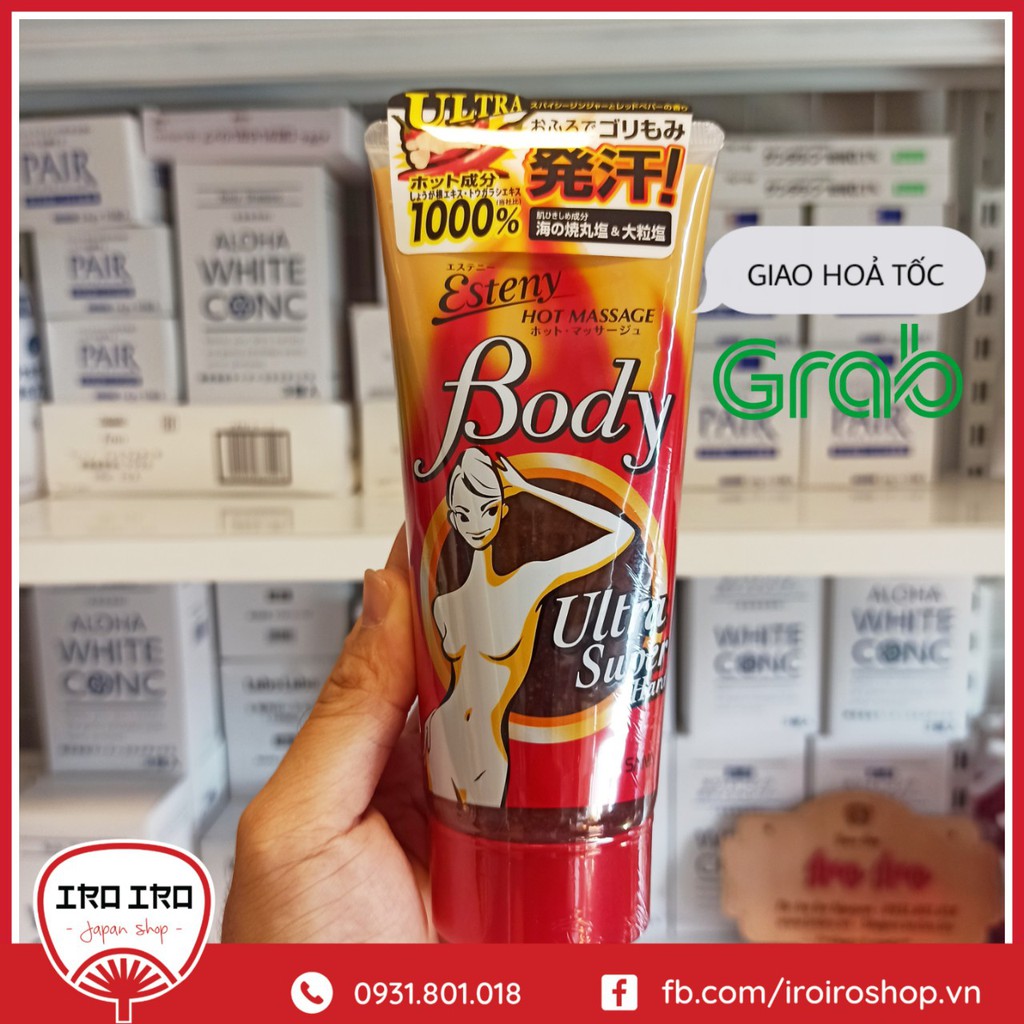 Kem tan mỡ Esteny Body Hot Massage Gel