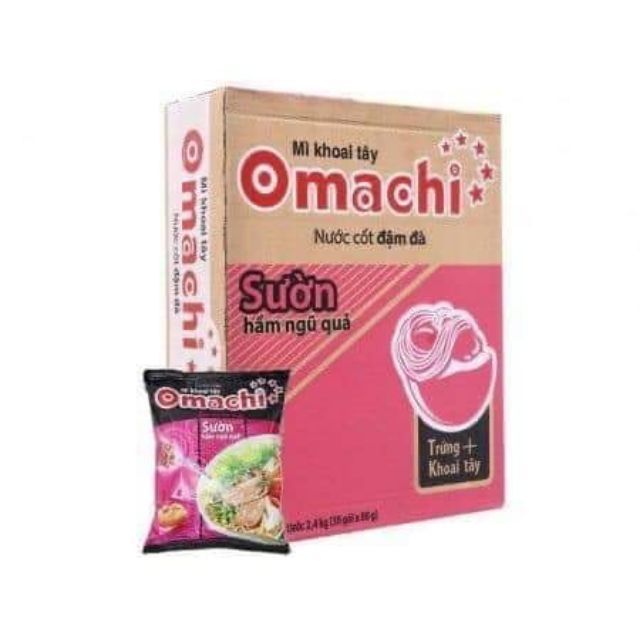 Mì omachi các vị