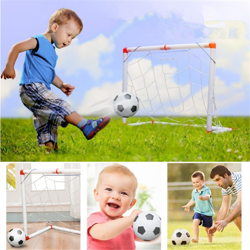 Đồ chơi thể thao khung thành bóng đá mini cho bé