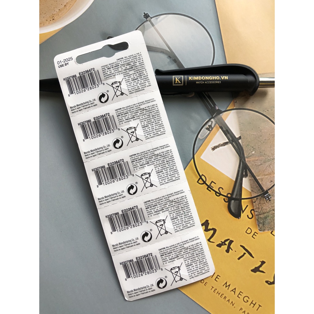 Viên pin 616 Sony - Pin SR616SW-321 Sony vỉ 1 viên