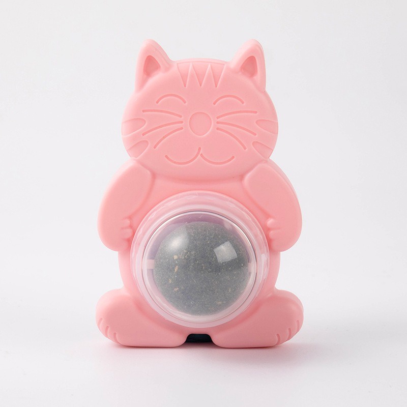 Catnip - Bạc Hà Mèo - Viên Cỏ Bạc Hà Cho Mèo Gắn Tường Giảm Stress Xoay Được - Bobo Pet Shop Hà Nội