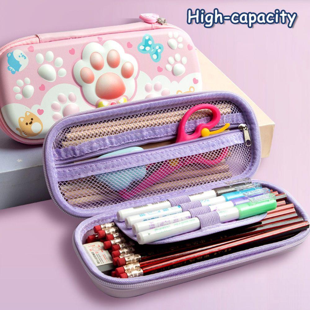 Hộp Đựng Bút EVA Chống Thấm Nước Họa Tiết 3D Dễ Thương