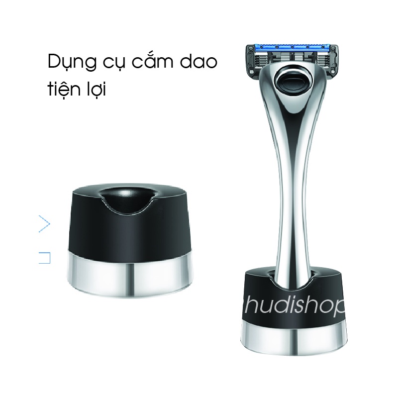 Dao cạo râu 5 lưỡi món dành cho nam nữ Bộ quà tặng cực hot Hudishop