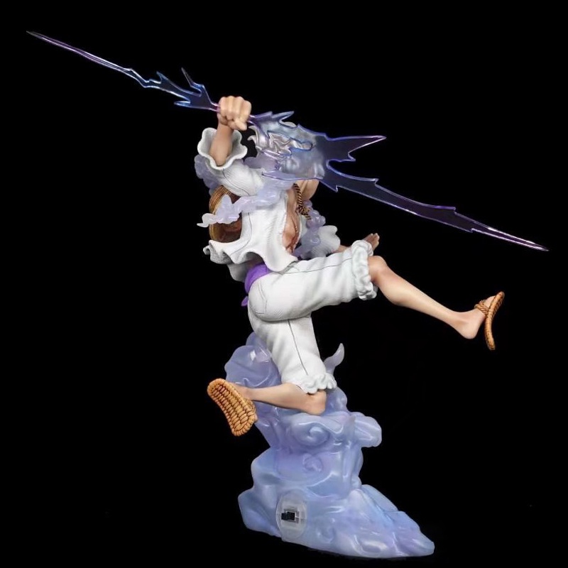 Mô hình luffy gear 5 hàng đẹp siêu nét có led