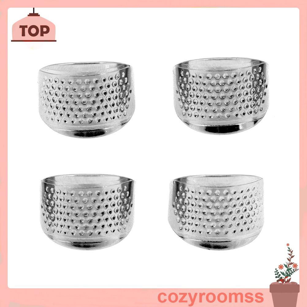 Set 4 Nhẫn Bảo Vệ Ngón Tay Khi May Vá