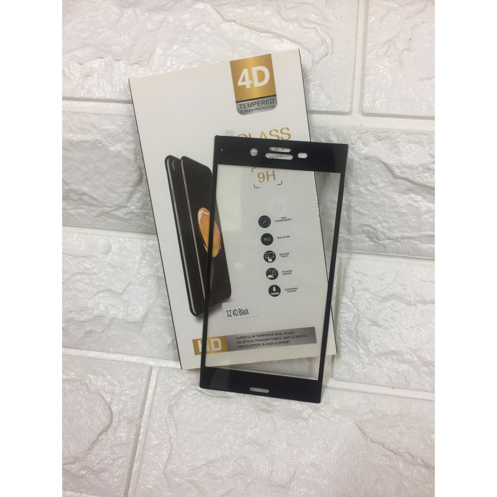Kính cường lực Full màn 4D cho Sony XZ