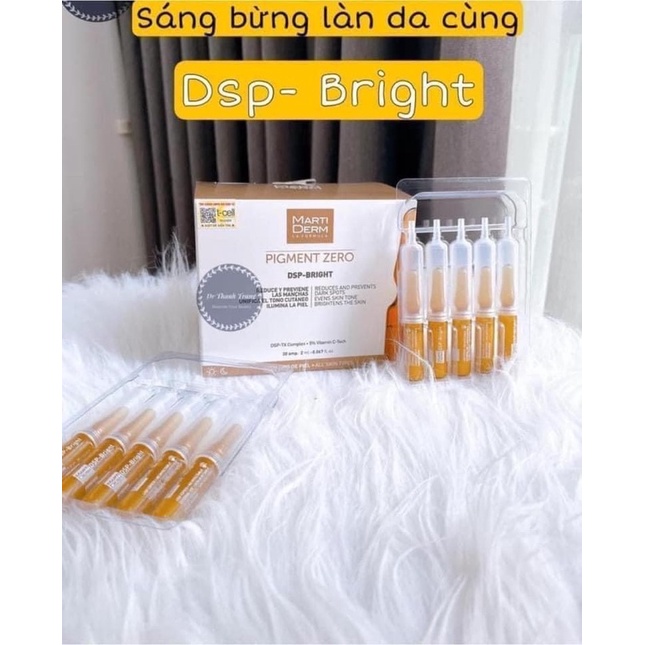 [Chính Hãng CTy] Serum siêu trắng da mờ thâm nám - SERUM MARTIDERM DSP BRIGHT MARTIDERM